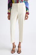 Versace Stretch Wool Evening Narrow Leg Pants