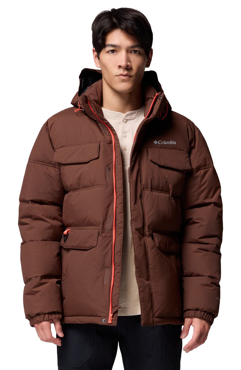 Columbia Landroamer<sup>™</sup> Water Repellent Puffer Jacket, Alternate, color, Tobacco