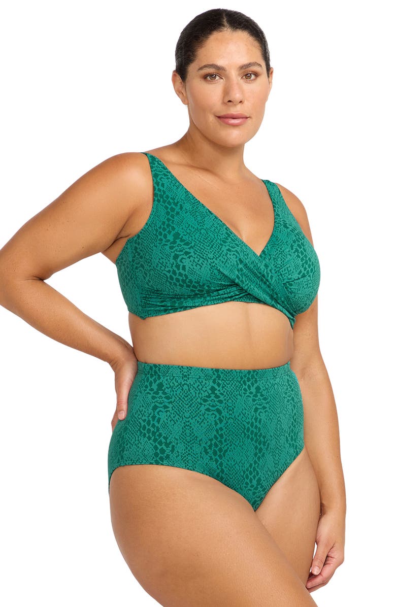 Artesands Ekhis Renoir High Waist Bikini Bottoms, Alternate, color, 