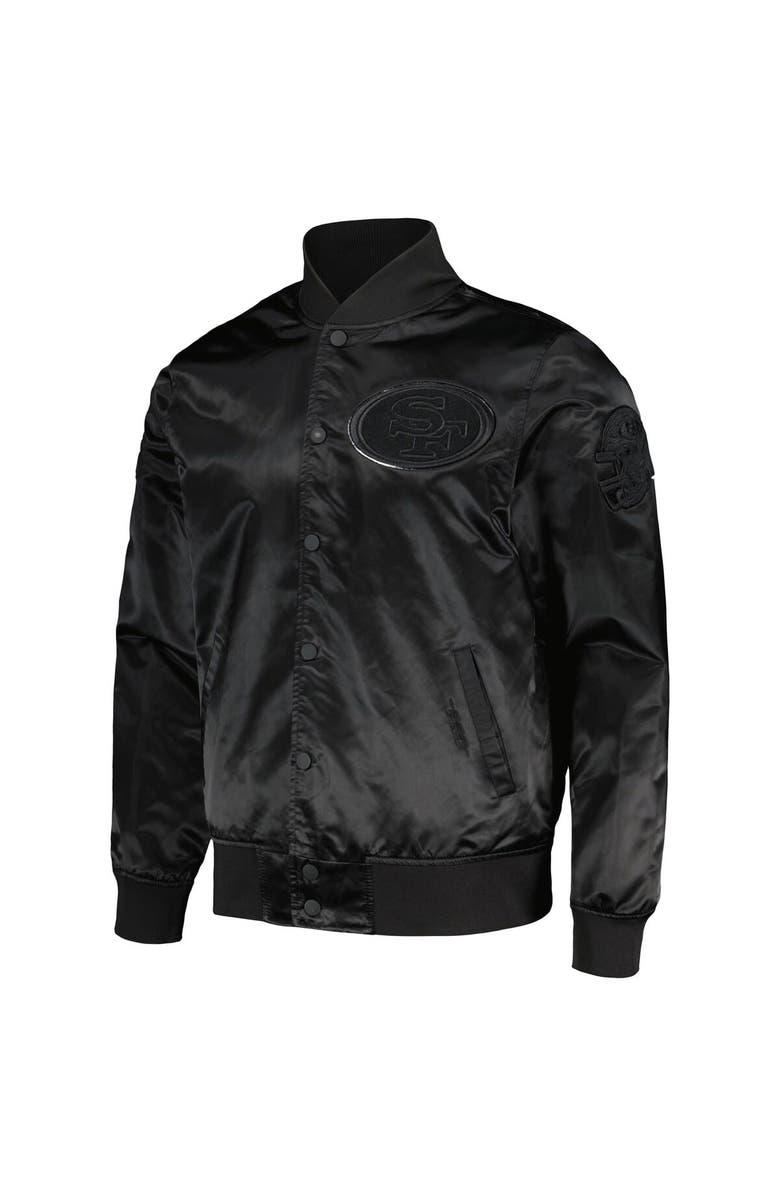 PRO STANDARD Men's Pro Standard Christian McCaffrey Black San Francisco 49ers Player Full-Snap Jacket, Alternate, color, Black