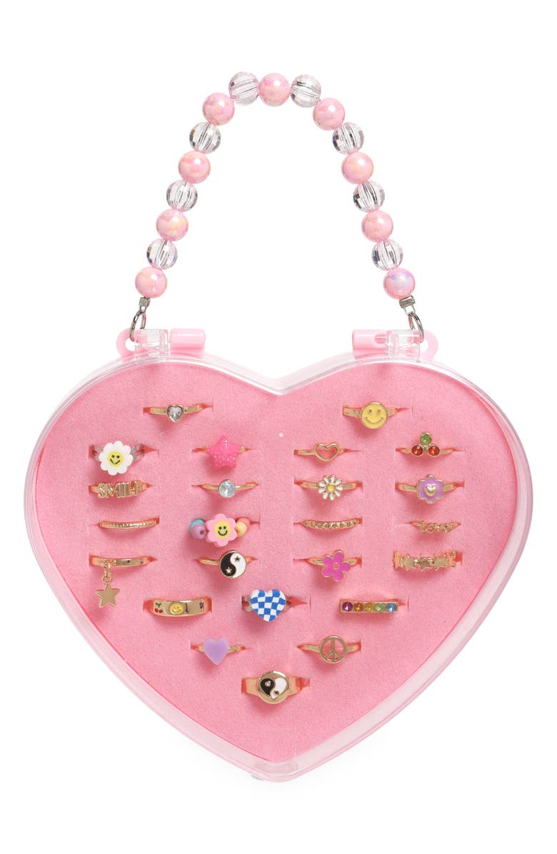 Capelli New York Kids' Assorted 24-Pack Ring Set, Main, color, Multi