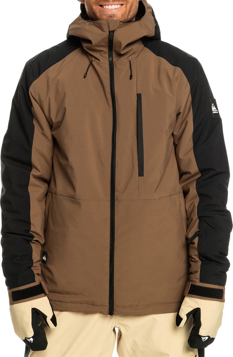 Quiksilver Mission Colorblock Waterproof Jacket, Main, color, 
