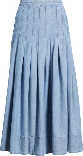 新品todayful Chambray Gather Skirt エクリュ 新品todayful Chambray Gather Skirt エクリュ セール】Chambray