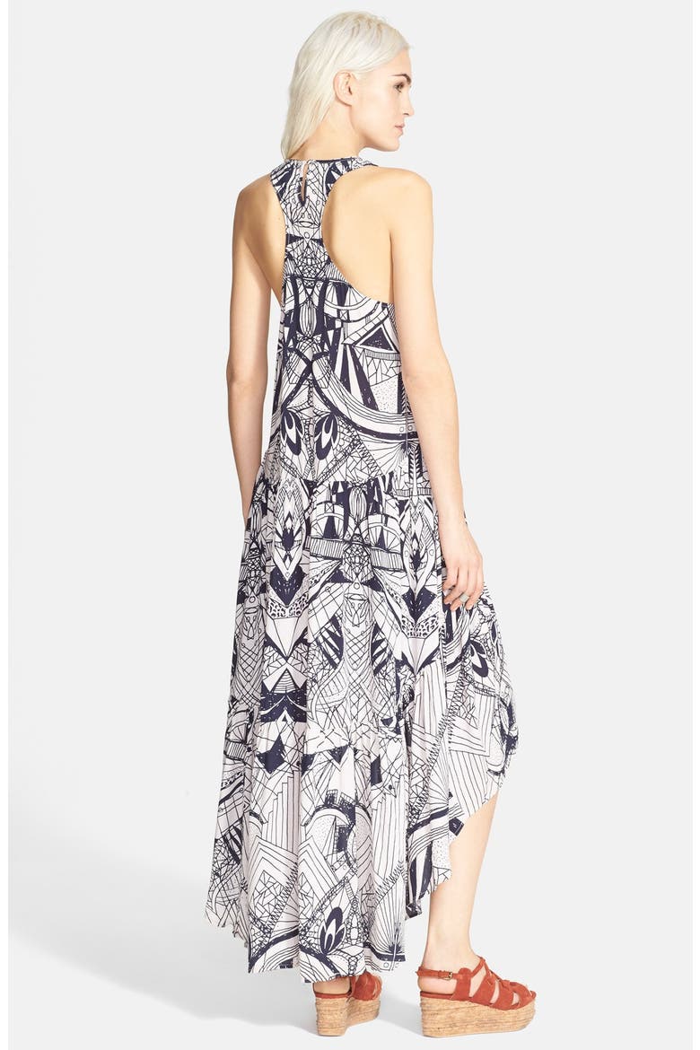 'La Mar' Print Dress, Alternate, color, TEA COMBO