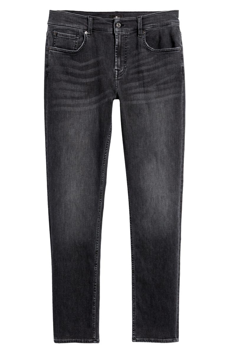 7 For All Mankind Slimmy Slim Fit Jeans, Alternate, color, Graphite