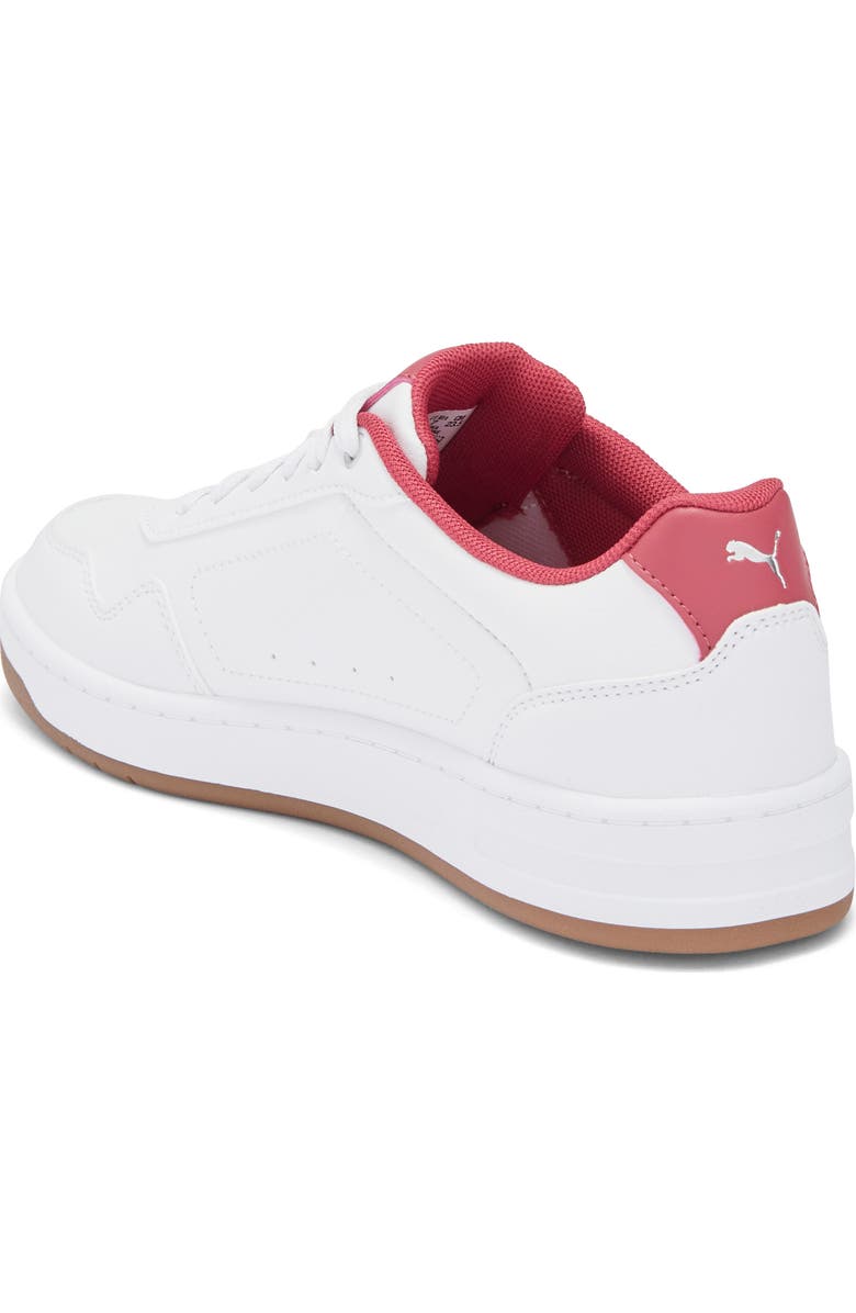 PUMA Court Classy Sneaker, Alternate, color, Puma White-Puma Silver-Port