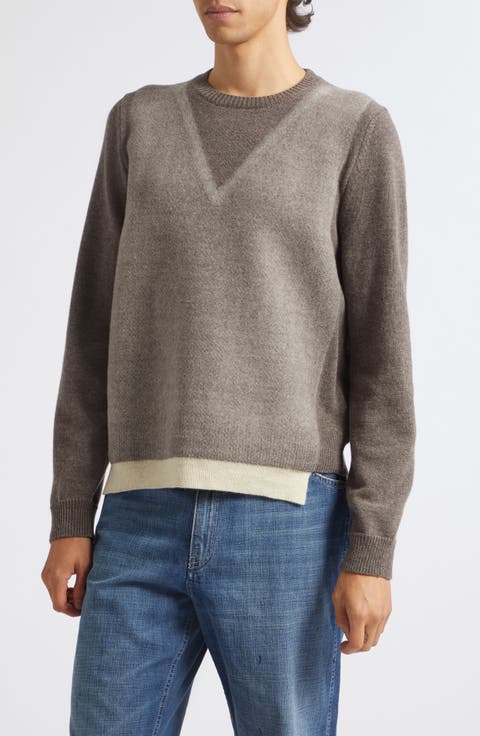 Fuse Trompe L'Oeil Virgin Wool Sweater