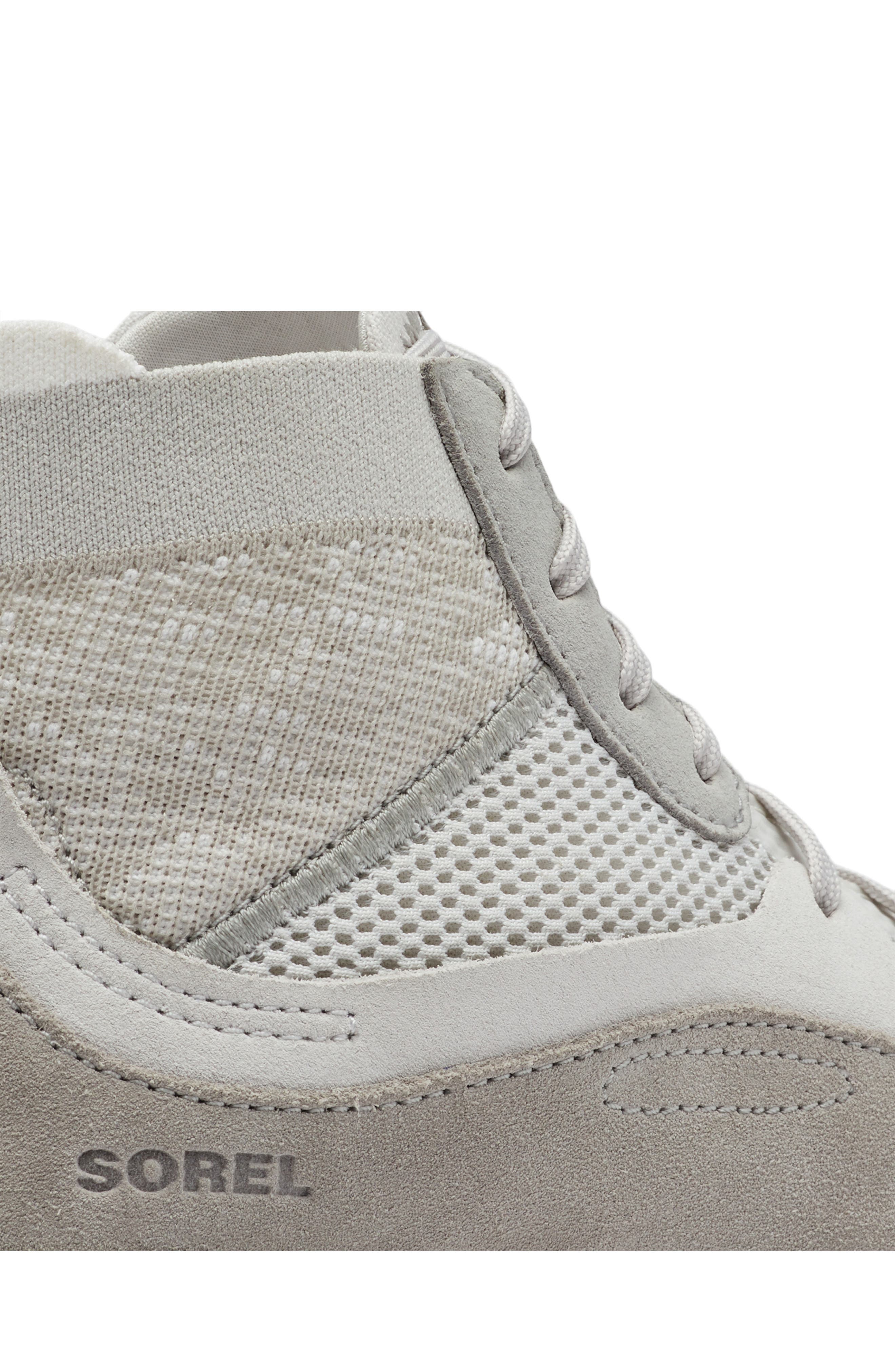 SOREL ONA<sup>™</sup> 503 Mid Platform Sneaker, Alternate, color, Moonstone/ Dove