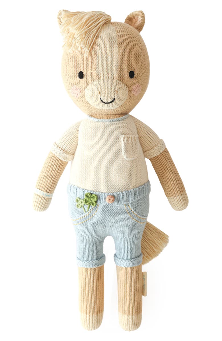 cuddle+kind Liam the Pony Stuffed Animal, Main, color, Blue