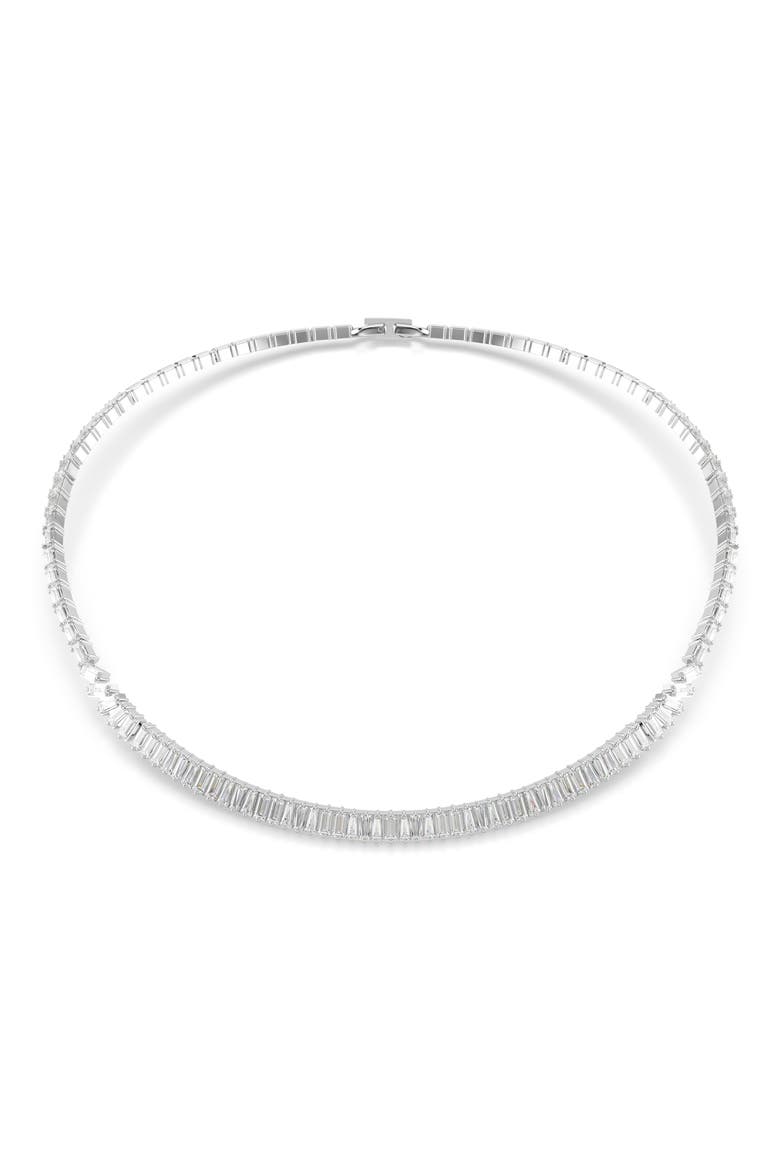 Matrix Necklace, Main, color, RHODIUM/ WHITE