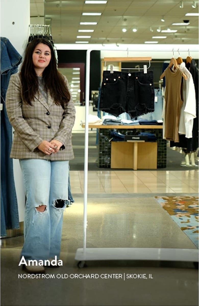 Cutoff Denim Shorts, sales video thumbnail