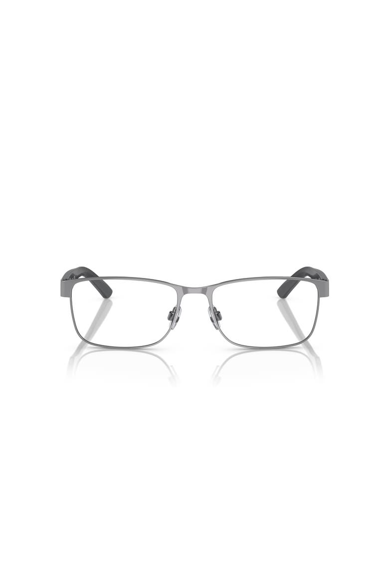 55mm Rectangle optical glasses, Alternate, color, Grey