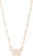 Set & Stones Angel Number Pendant Necklace
