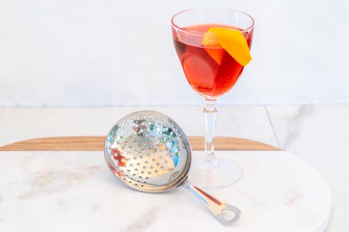 A Bar Above Julep Cocktail Strainer, Stainless Steel In Stainless Steel