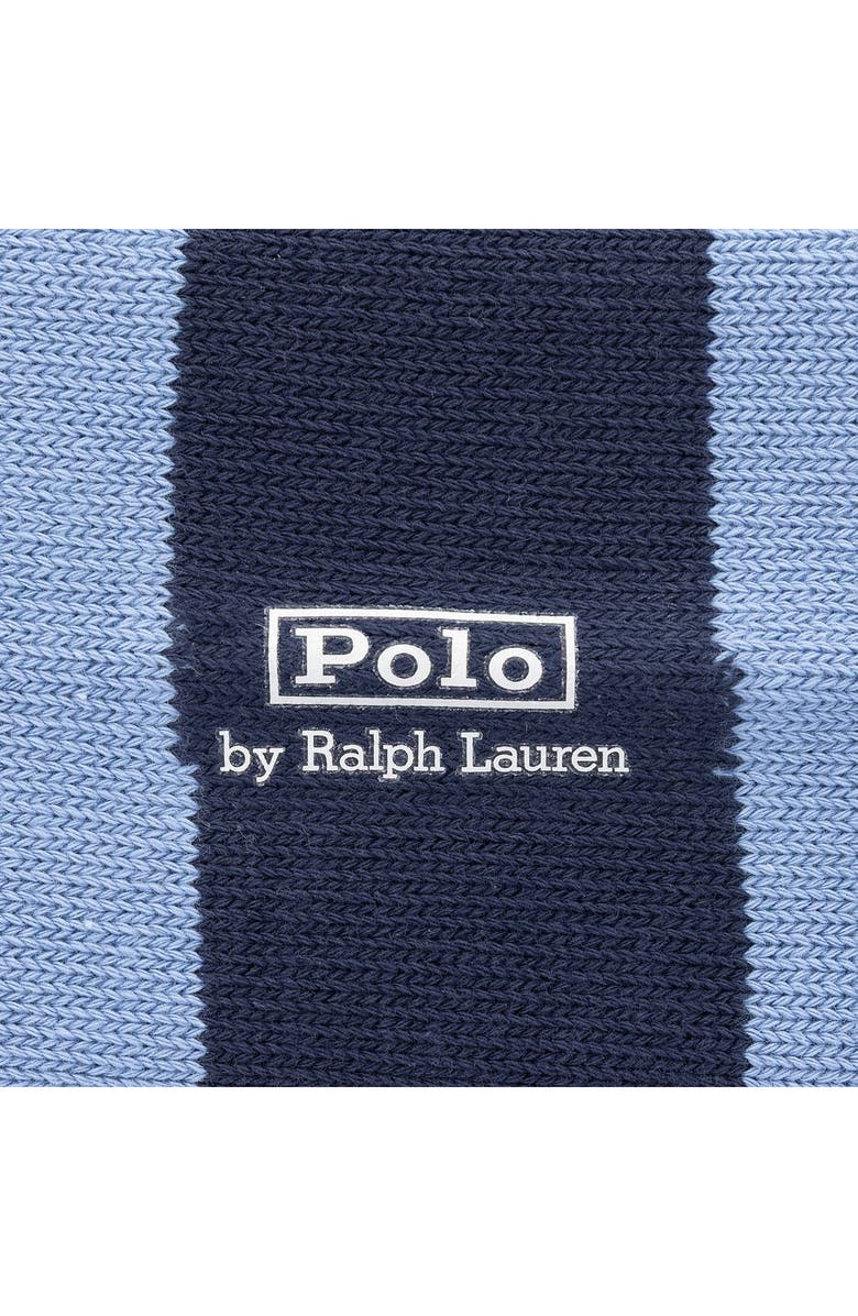 Polo Ralph Lauren Polo Bear Rugby Crew Socks, Alternate, color, Blue
