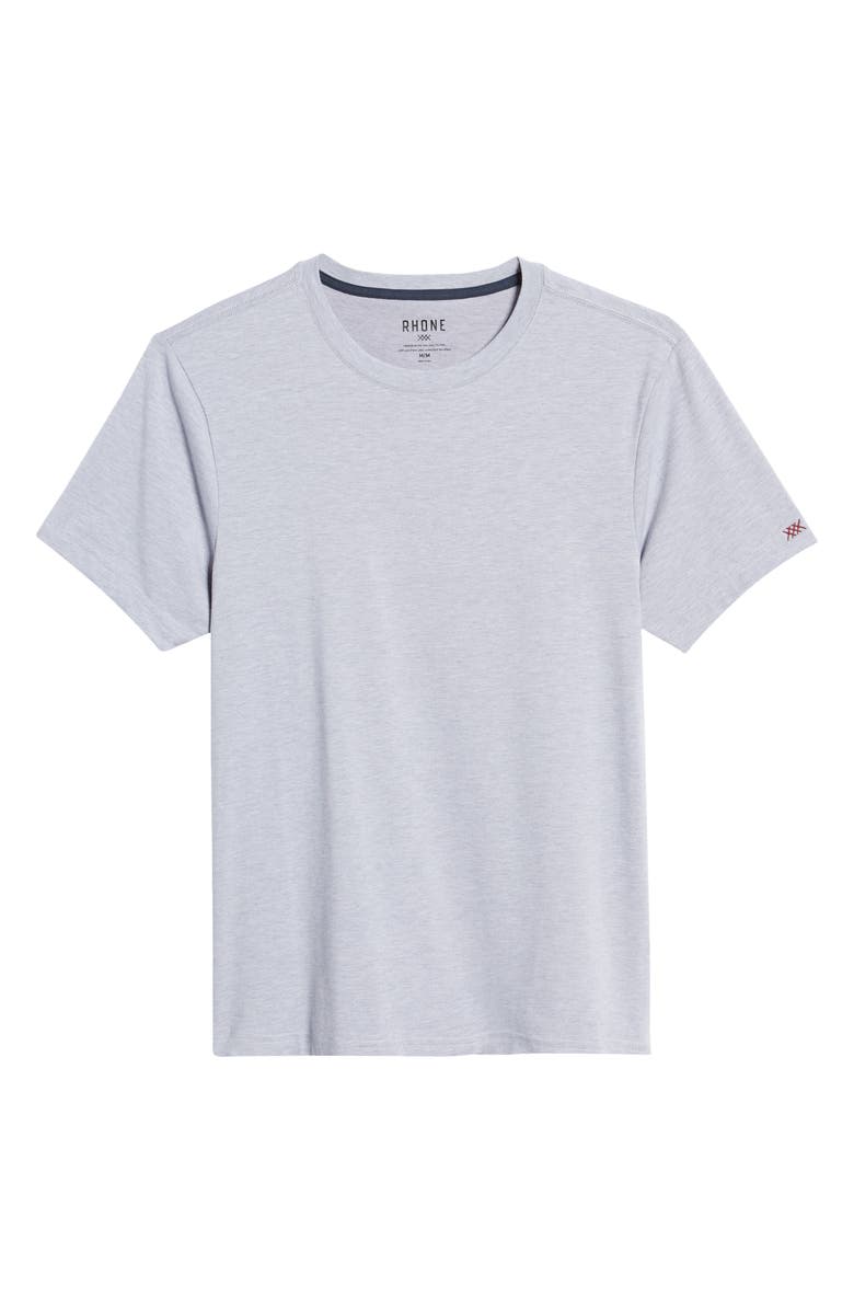 Rhone Element Organic Cotton Blend T-Shirt, Alternate, color, Heather Gray