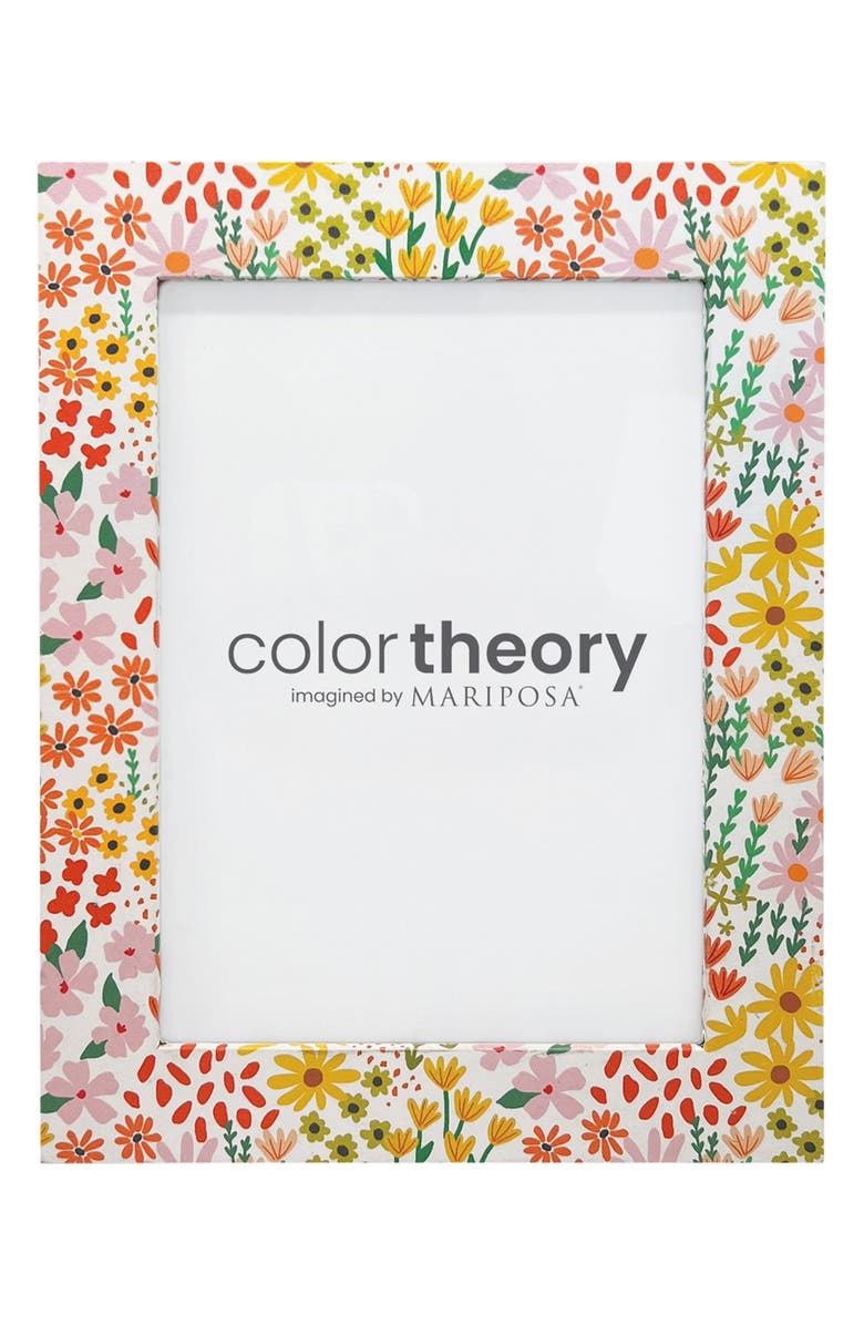 Mariposa Botanical & Meadow 5 x 7-Inch Picture Frame, Main, color, Green