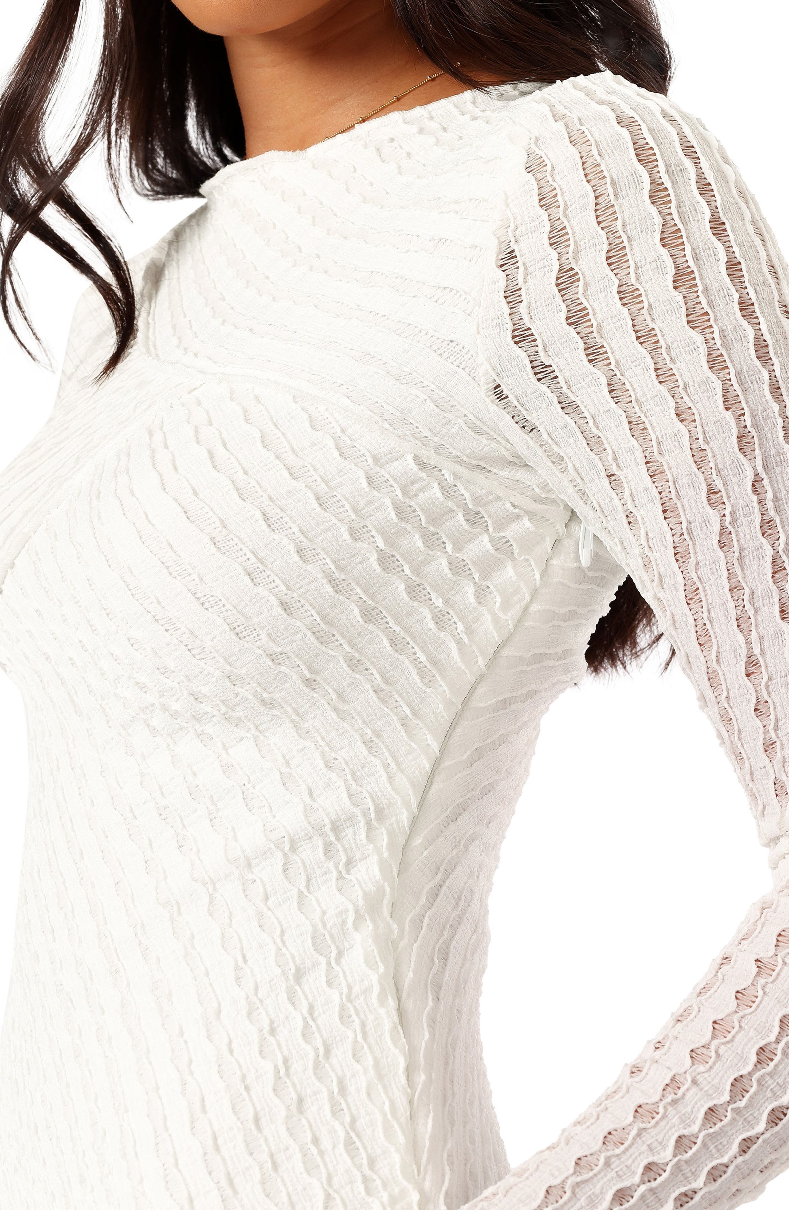 Ezra Long Sleeve Minidress - image 2