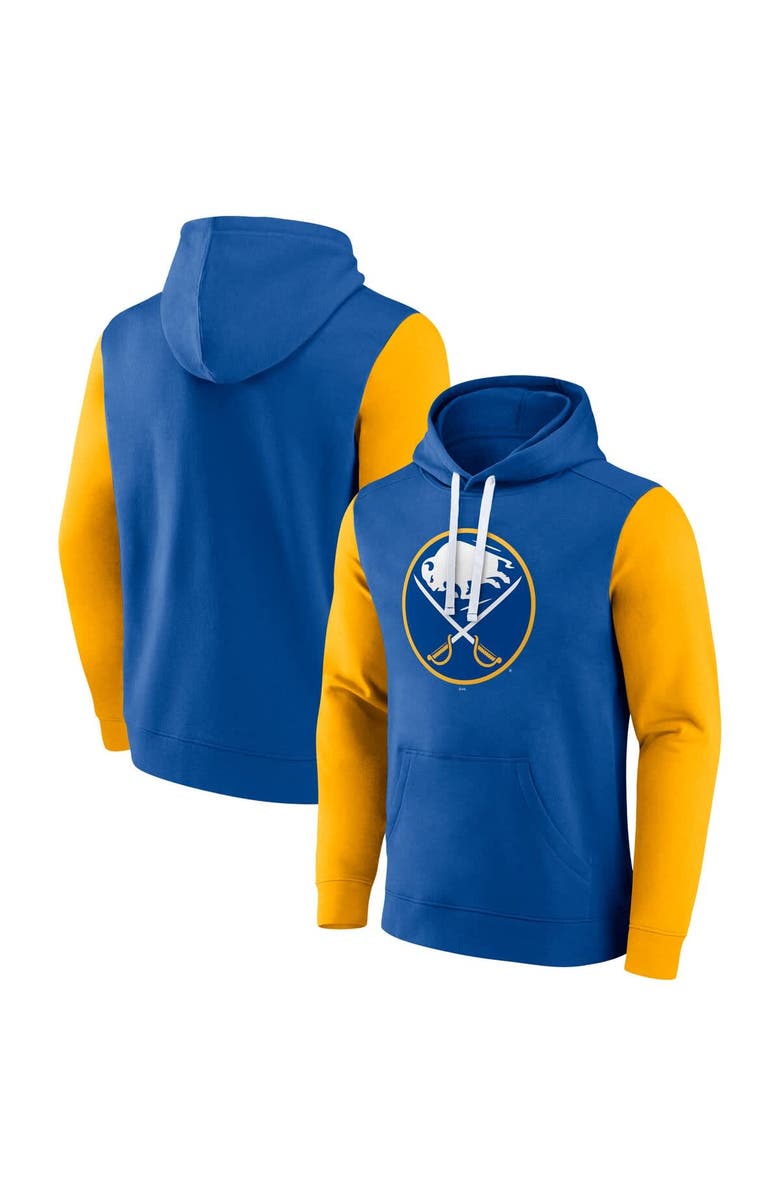 FANATICS Men's Fanatics  Royal Buffalo Sabres Team Pullover Hoodie, Alternate, color, Royal