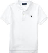 Polo Ralph Lauren Kids' Solid Cotton Piqué Knit Polo