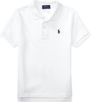 Polo Ralph Lauren Kids' Solid Cotton Piqué Knit Polo