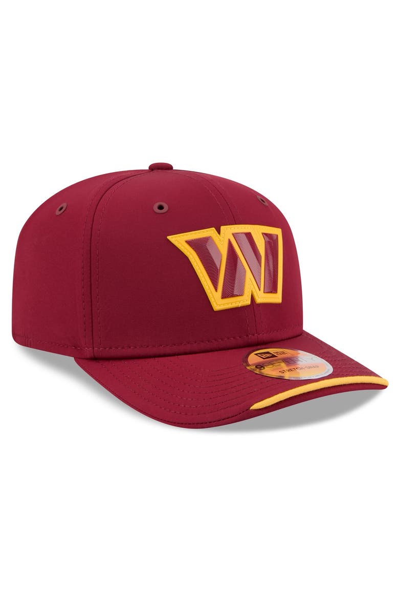 Men's New Era Burgundy Washington Commanders 2026 Sideline 9SEVENTY Adjustable Hat, Alternate, color, Burgundy