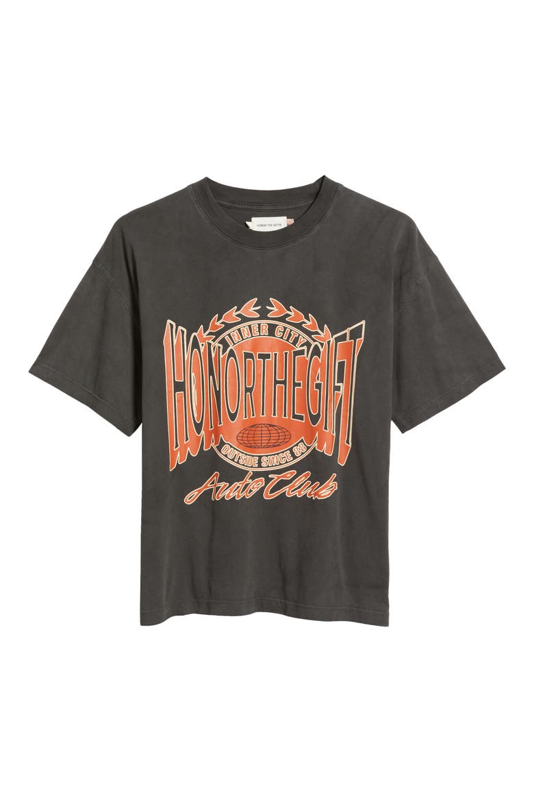 Honor Club Graphic T-Shirt, Alternate, color, BLACK