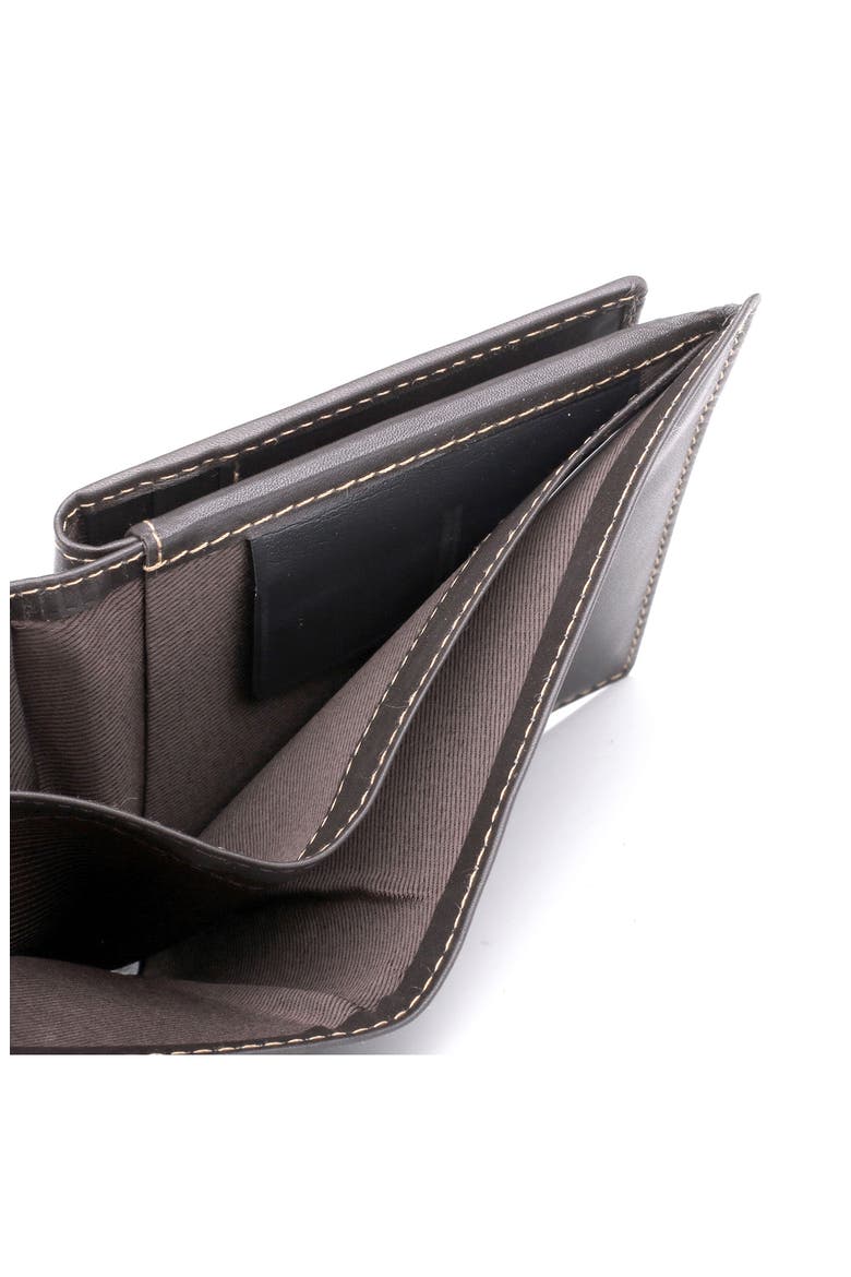 BUXTON RFID Leather Convertible Cardex, Alternate, color, BROWN