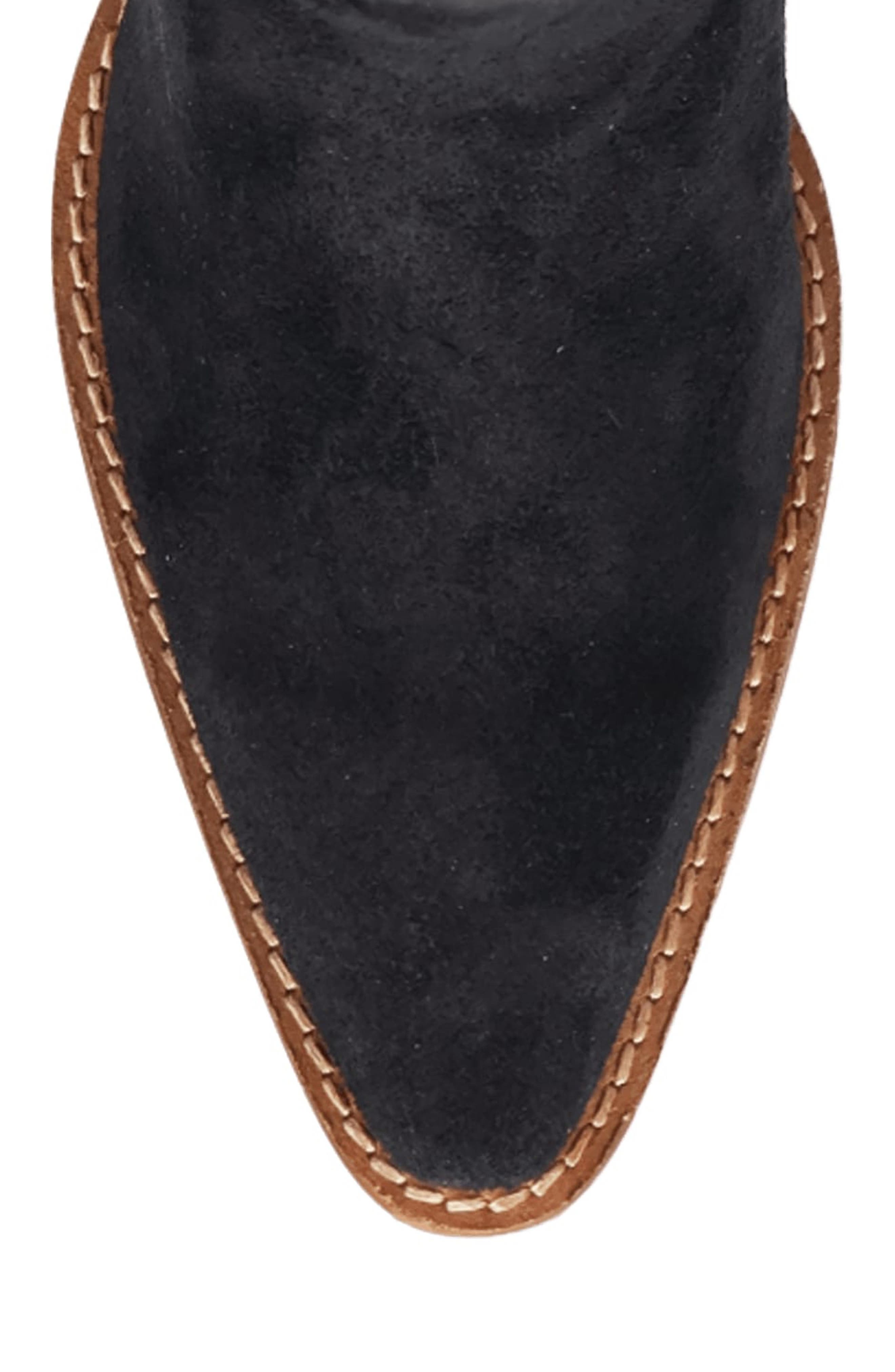 Dingo Star Power Fringe 
Stud Western Boot, Alternate, color, Black