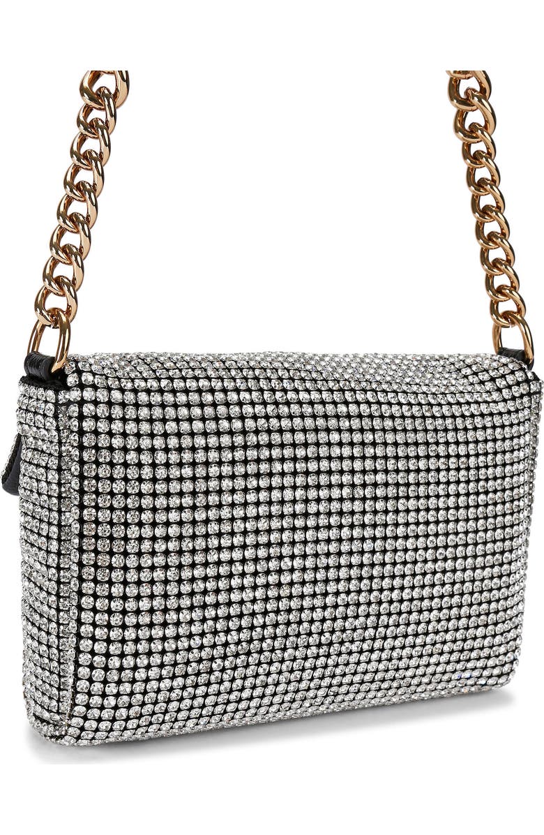 Kurt Geiger London Small Party Shoulder Bag, Alternate, color, Silver