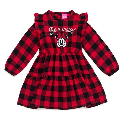 Minnie Mouse Holiday Long Sleeve Dress