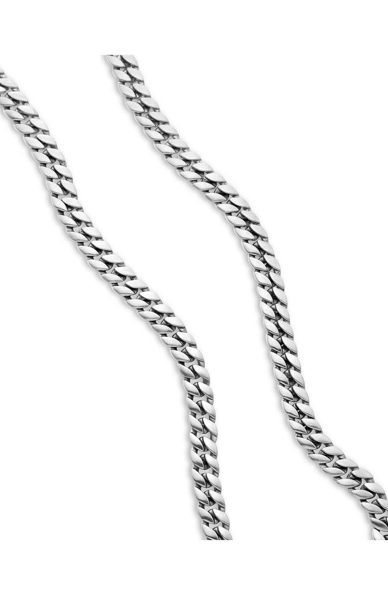 David Yurman Men's Curb Chain Necklace in Sterling Silver, 8mm, Alternate, color, Silver