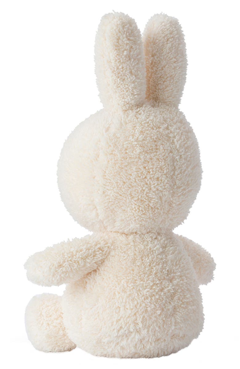 Bon Ton Toys x Miffy Sitting Terry Cloth Stuffed Animal, Alternate, color, Cream