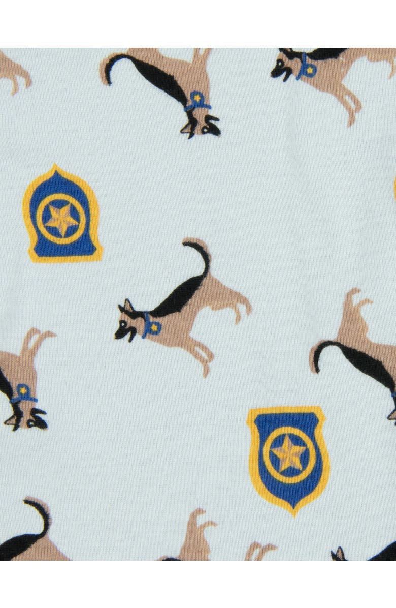 Leveret Kids Cotton Two-Piece Printed Pajamas, Vehicles & Machines, Alternate, color, Police Dog