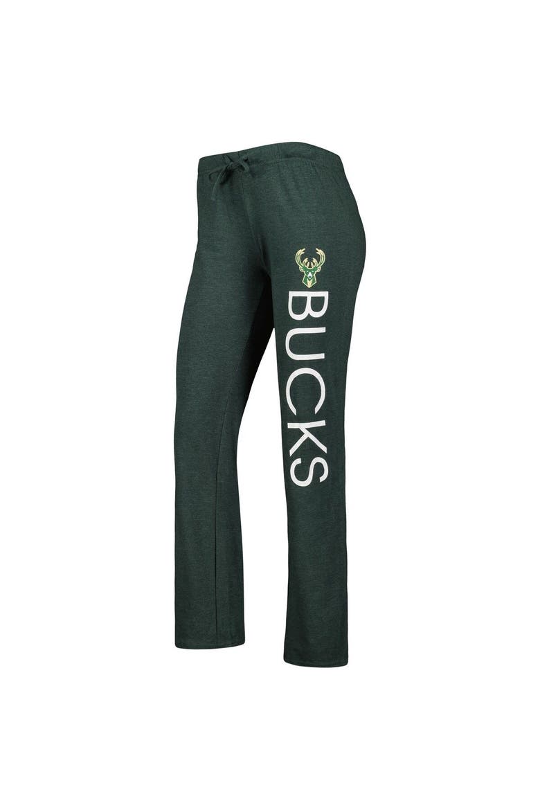 Women's Concepts Sport Hunter Green/Black Milwaukee Bucks Team Tank Top & Pants Sleep Set, Alternate, color, Hunter Green