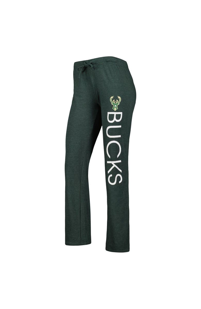 CONCEPTS SPORT Women's Concepts Sport Hunter Green/Black Milwaukee Bucks Team Tank Top & Pants Sleep Set, Alternate, color, Hunter Green