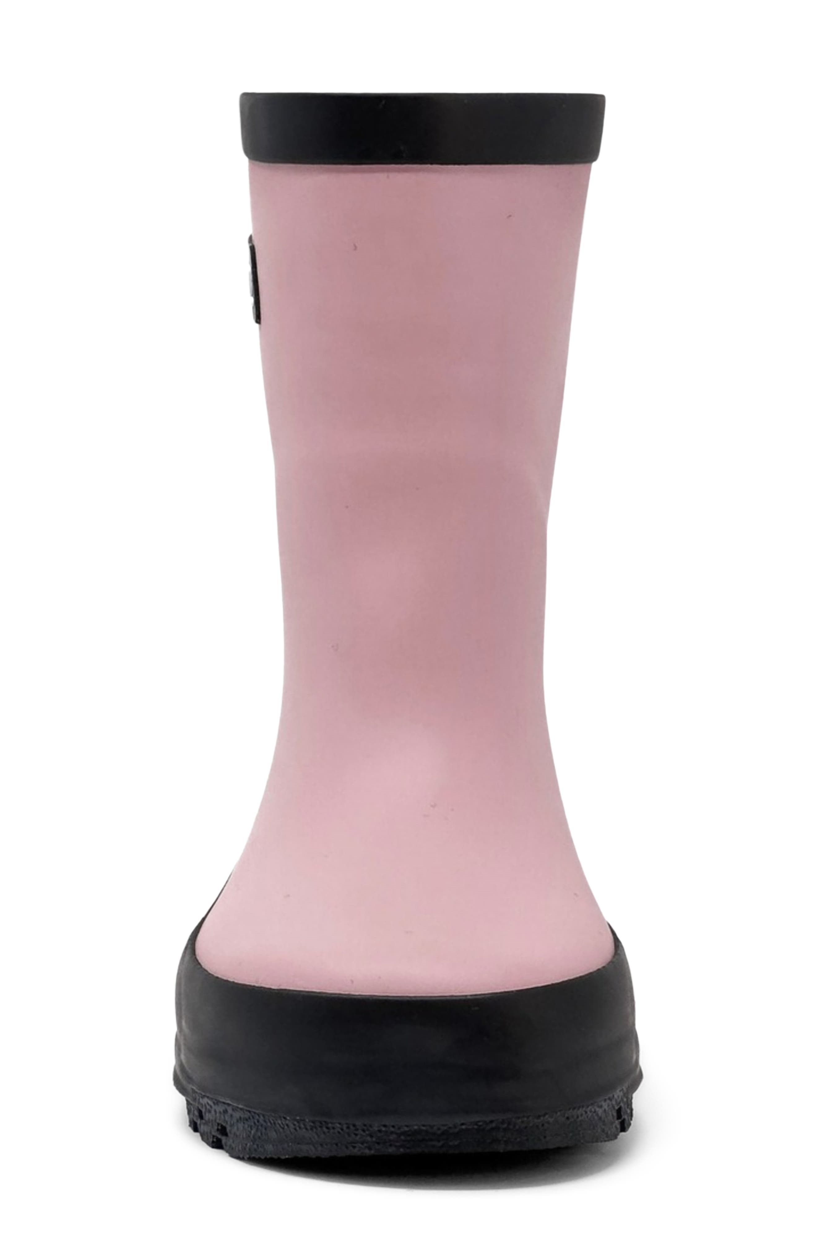 Kids' Waterproof Rain Boot, Alternate, color, HAZE PINK/ BLACK