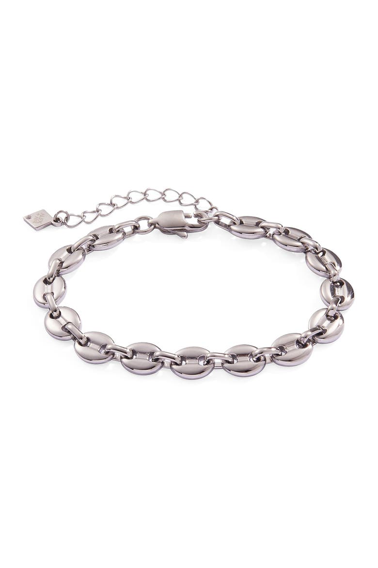 Mariner Chain Bracelet, Main, color, Silver