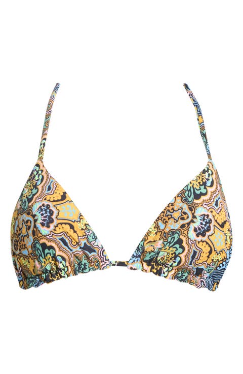 Balmy Reversible Triangle Bikini Top