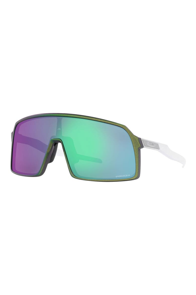 Sutro 137mm Prizm™ Wrap Shield Sunglasses, Alternate, color, SILVER