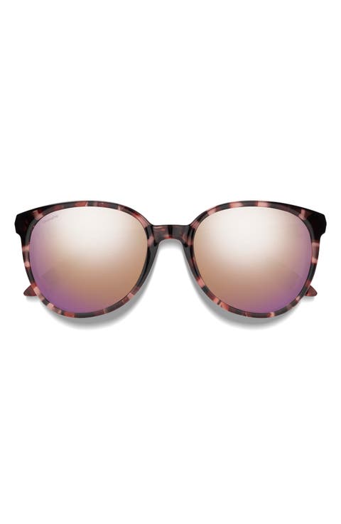 Cheetah 54mm Polarized Round Sunglasses