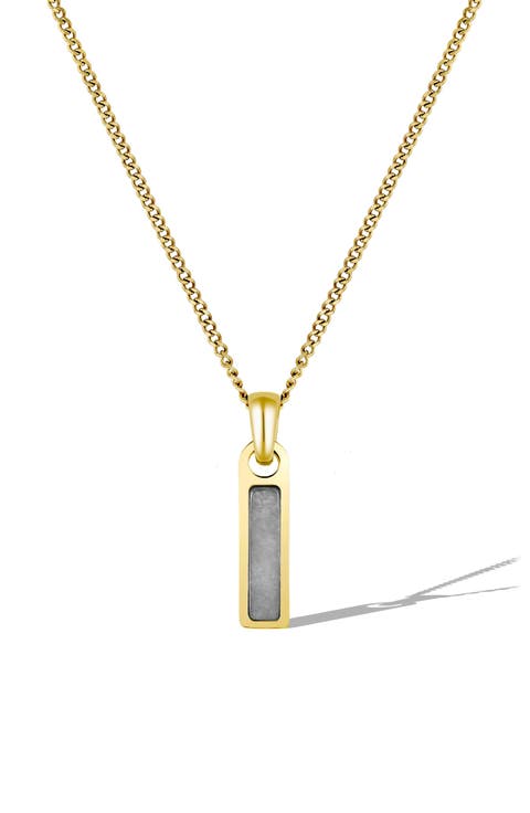 Men
s Birthstone Pendant Necklace