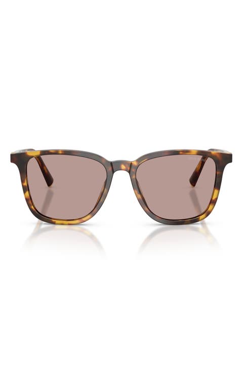 53mm Square Sunglasses