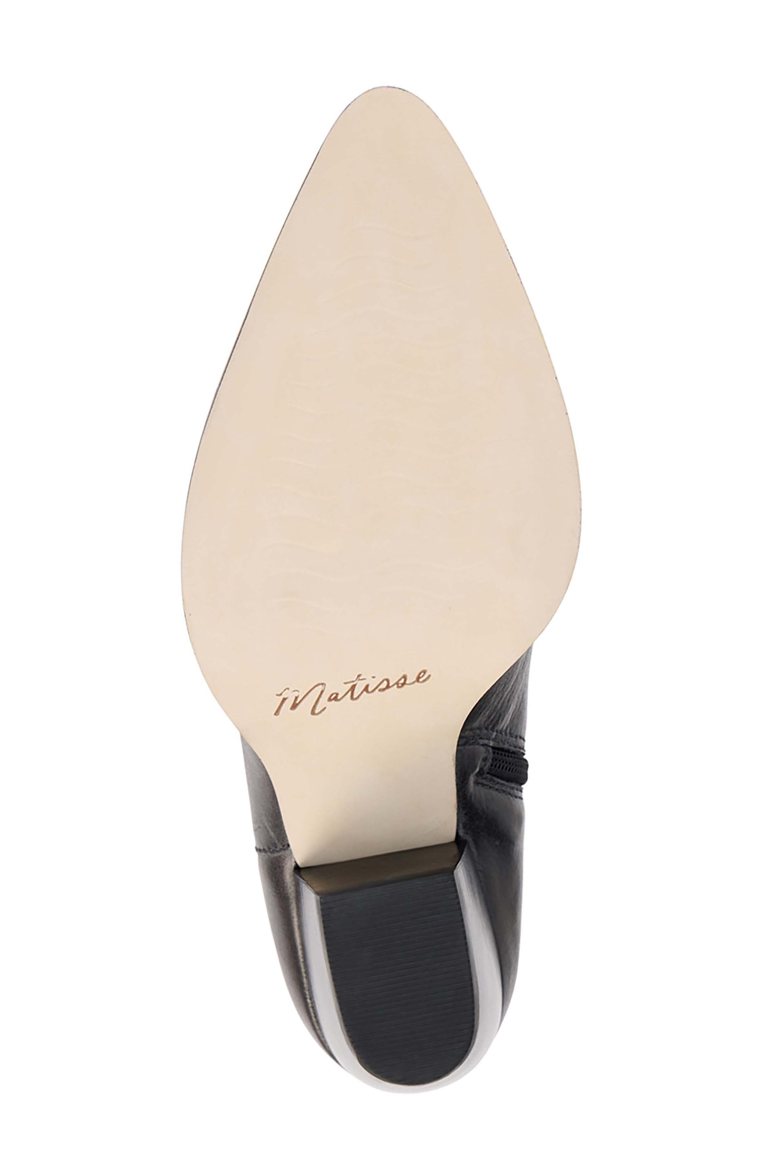 Matisse Bellamy Western Boot, Alternate, color, Smoke