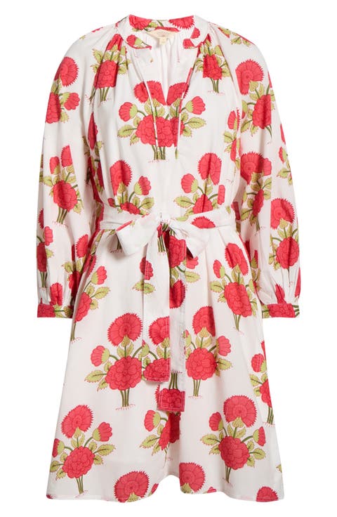 Kaia Floral Print Long Sleeve Dress