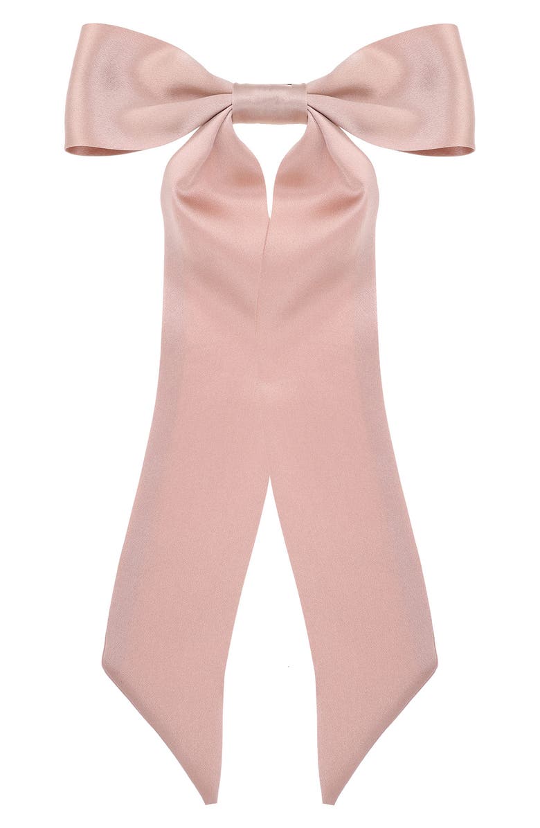 L. Erickson Kaia Bow Barrette, Main, color, Blush