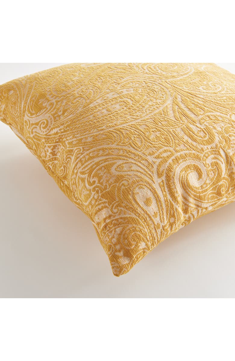 Napa Home & Garden Yara Square Indoor or Outdoor Throw Pillow, 24" x 24", Alternate, color, Yellow