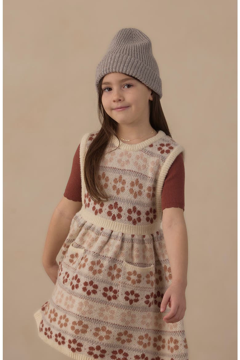 Kids' Violette Sweater Dress, Alternate, color, NATURAL