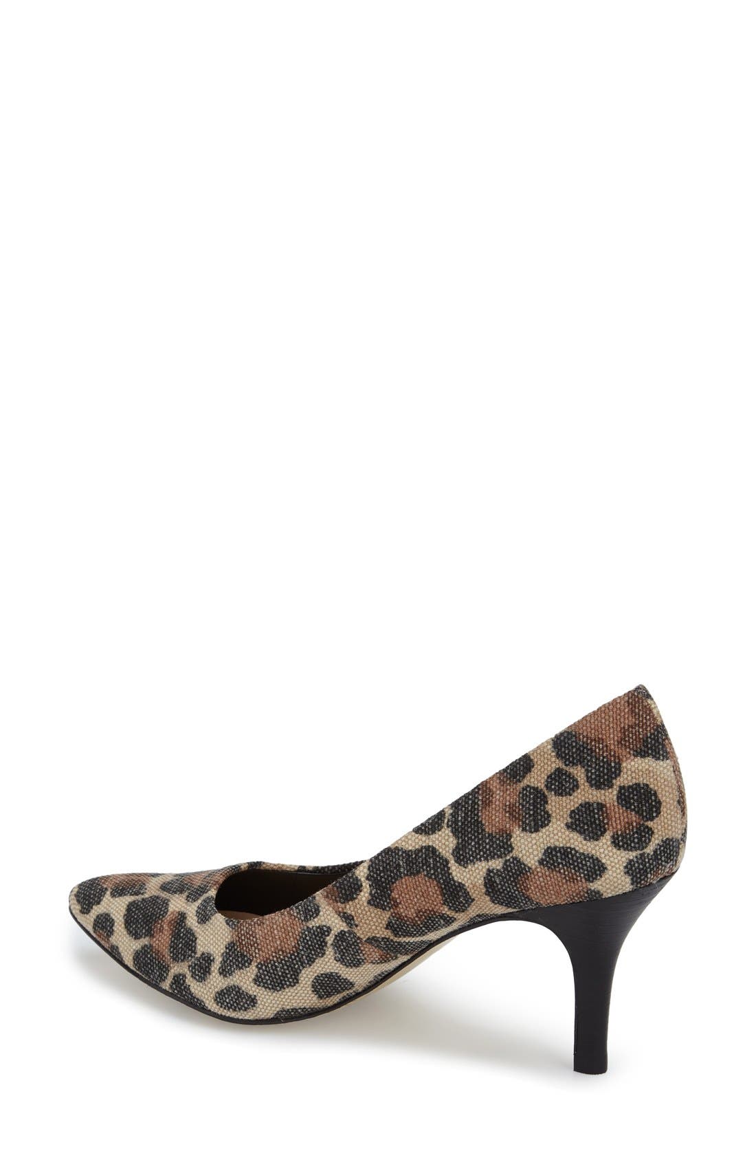 'Define' Pointy Toe Pump, Alternate, color, LEOPARD