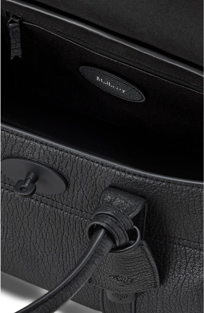Mulberry Small Bayswater Satchel, Alternate, color, Black